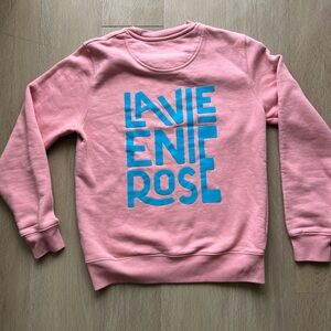 Bagatelle Saint Tropez La Vie en Rosè Pink Sweatshirt - XS